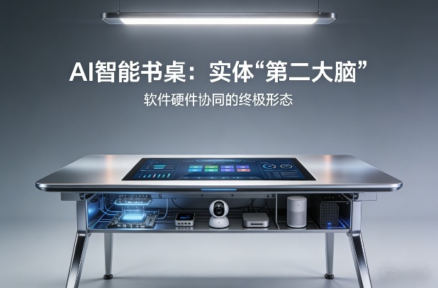 AI智能书桌搭建，构建你的实体“第二大脑”，软件硬件协同的终极形态-长青创习社
